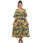 Neroli Blossom Kimono Sleeve Boho Dress