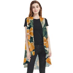 Sleeveless Chiffon Waistcoat Shirt 