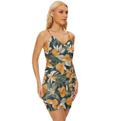 Wrap Tie Front Dress 