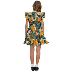 Kids  Winged Sleeve Dress 