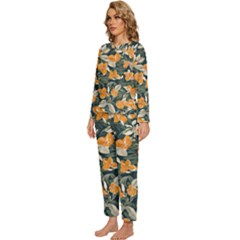 Womens  Long Sleeve Lightweight Pajamas Set 