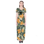 Neroli Blossom Short Sleeve Maxi Dress