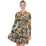 Neroli Blossom Long Sleeve Panel Dress