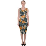 Neroli Blossom Sleeveless Pencil Dress