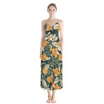 Neroli Blossom Button Up Chiffon Maxi Dress