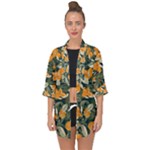 Neroli Blossom Open Front Chiffon Kimono