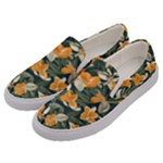 Neroli Blossom Men s Canvas Slip Ons