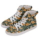 Neroli Blossom Women s Hi-Top Skate Sneakers
