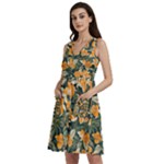 Neroli Blossom Sleeveless Dress With Pocket