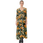 Neroli Blossom Button Up Boho Maxi Dress