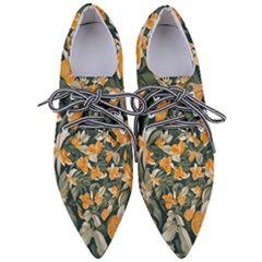 Women s Pointed Oxford Shoes 