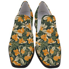 Women Slip On Heel Loafers 