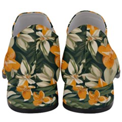 Women Slip On Heel Loafers 