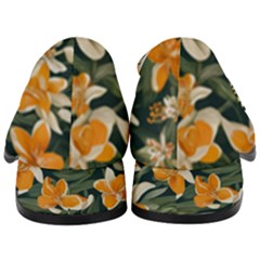 Women s Chunky Heel Loafers 
