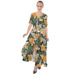 Neroli Blossom Waist Tie Boho Maxi Dress