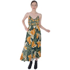Tie Back Maxi Dress 