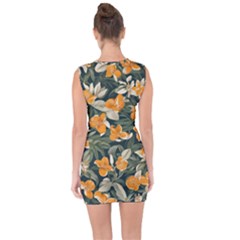 Lace Up Front Bodycon Dress 