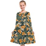 Neroli Blossom Kids  Midi Sailor Dress