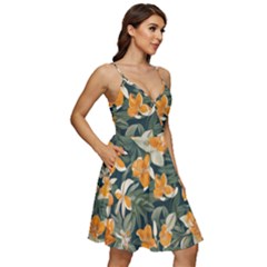 V-Neck Pocket Summer Dress  