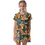 Neroli Blossom Kids  Asymmetric Collar Dress