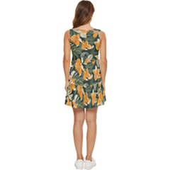 Tiered Sleeveless Mini Dress 