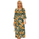 Neroli Blossom Midsummer Wrap Dress