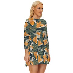 Long Sleeve Babydoll Dress 