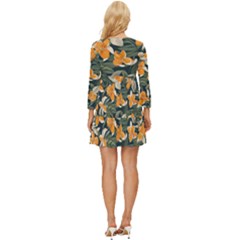 Long Sleeve Babydoll Dress 