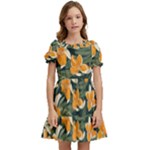 Neroli Blossom Kids  Puff Sleeved Dress