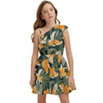 Neroli Blossom Kids  One Shoulder Party Dress