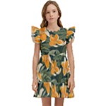 Neroli Blossom Kids  Winged Sleeve Dress