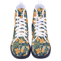 Kid s High-Top Canvas Sneakers 