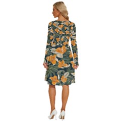 Long Sleeve Dress With Pocket 