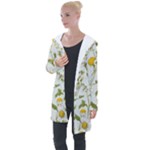 Sunflowers Longline Hooded Cardigan