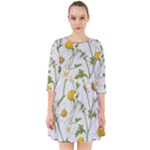 Sunflowers Smock Dress