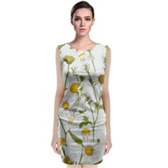 Sleeveless Velvet Midi Dress 