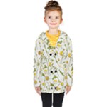 Sunflowers Kids  Double Breasted Button Coat