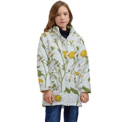 Kids  Hooded Longline Puffer Jacket 