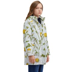 Kids  Hooded Longline Puffer Jacket 