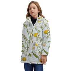 Kids  Hooded Longline Puffer Jacket 