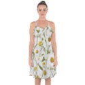 Ruffle Detail Chiffon Dress 