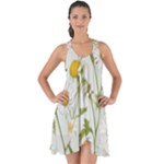 Sunflowers Show Some Back Chiffon Dress