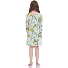 Kids  Quarter Sleeve Skater Dress 