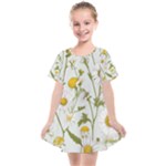 Sunflowers Kids  Smock Dress