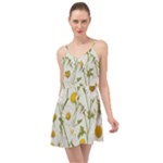 Sunflowers Summer Time Chiffon Dress