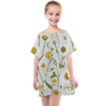 Sunflowers Kids  One Piece Chiffon Dress