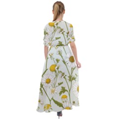 Waist Tie Boho Maxi Dress 