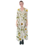 Sunflowers Button Up Maxi Dress