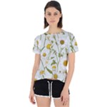 Sunflowers Open Back Sport T-Shirt