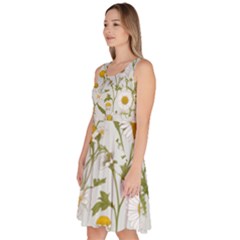Knee Length Skater Dress With Pockets 
